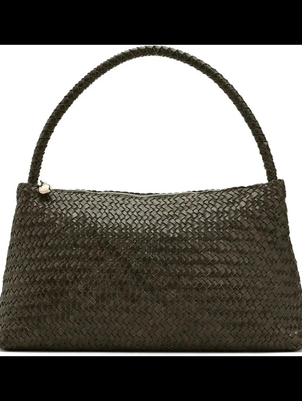 NWT Madewell Signature Woven Zip-Top Shoulder Bag - Picture 5 of 8